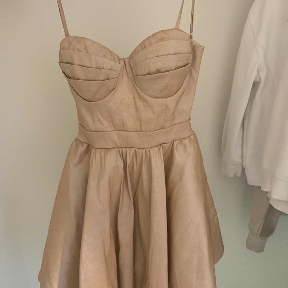 Zaida Formal Taffeta Skater Dress